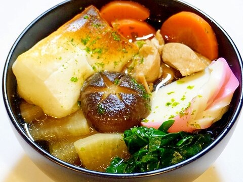 お正月には欠かせない!お雑煮(関東風)